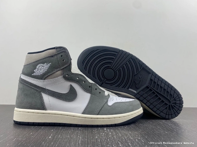 Official Maikesneakers Washed 1 Black Retro OG DZ5485-051 High Jordan 0812